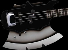 Gene Simmons Axe Bass Guitar by Cort