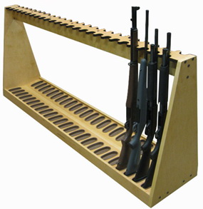Custom Wood Gun Racks