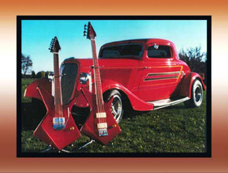 ZZ TOP ELIMINATOR GUITARS Exclusively available at Ed Roman's Guitar Shop