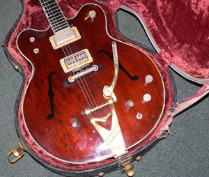 David Crosby Staged Played and Owned Gretsch Electric Guitar