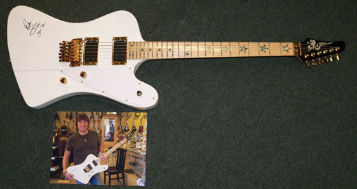 Richie Sambora Custom Made Firebird Style Neck Thru Body Guitar